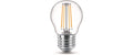 Philips LED Lampe 4.3W (40W) E27, P45, 470lm, 2700K, klar