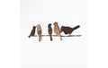 Wallxpert Wandeko Birds Metall, Grösse: 81 x 18 cm