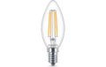 Philips LED Lampe 6.5W (60W) E14, B35, 806lm, 2700K, klar