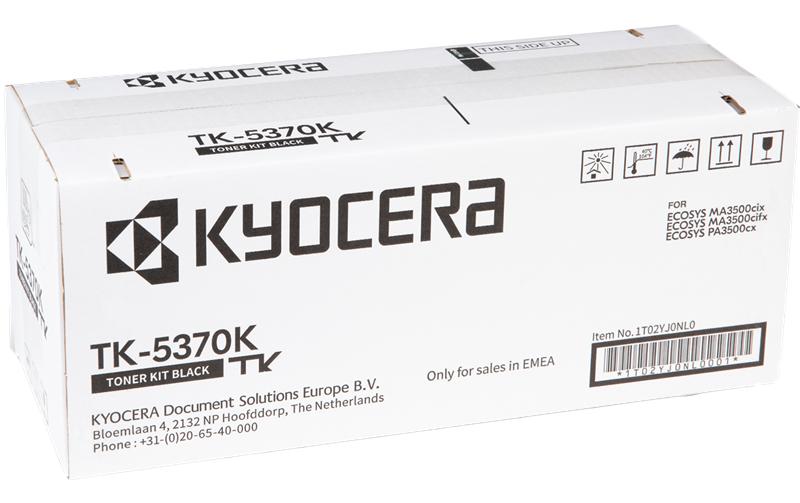 Toner Kyocera TK-5370K black, ca. 7000  S. zu PA3500,MA3500