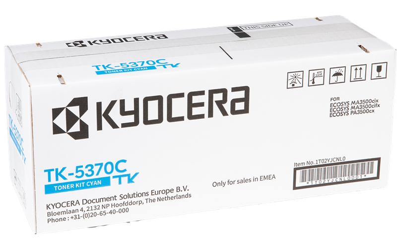 Toner Kyocera TK-5370C cyan, ca. 5000 S. zu PA3500,MA3500