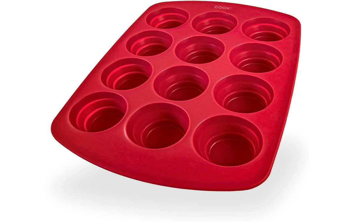 Coox Muffinform rot 12er 38.5 x 27 x 4cm