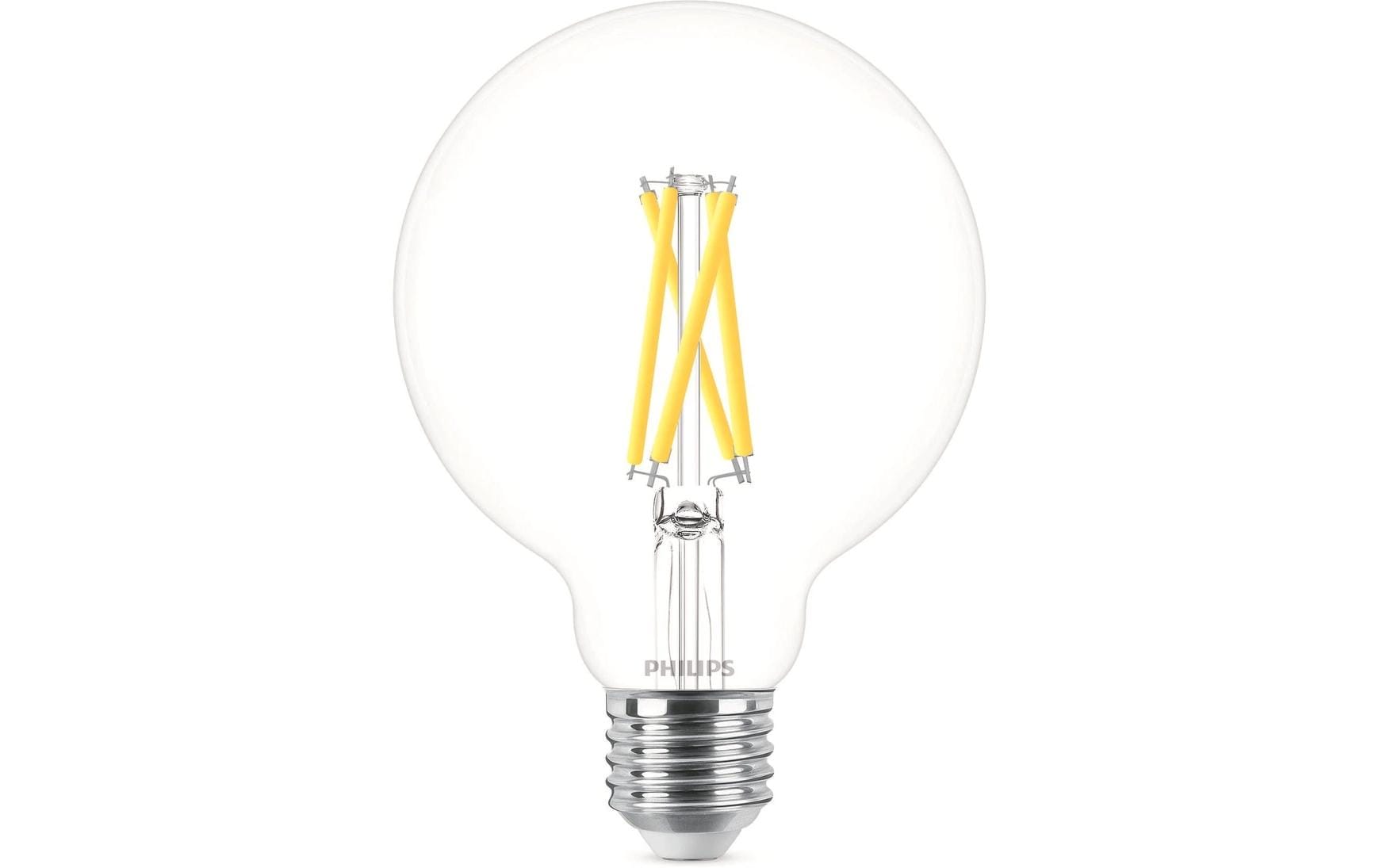 Philips LED Lampe 7W (60W) E27, G93, 806lm, 2700-2200K, klar