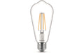 Philips LED Lampe 7W (60W) E27, ST64, 806lm, 2700K, klar