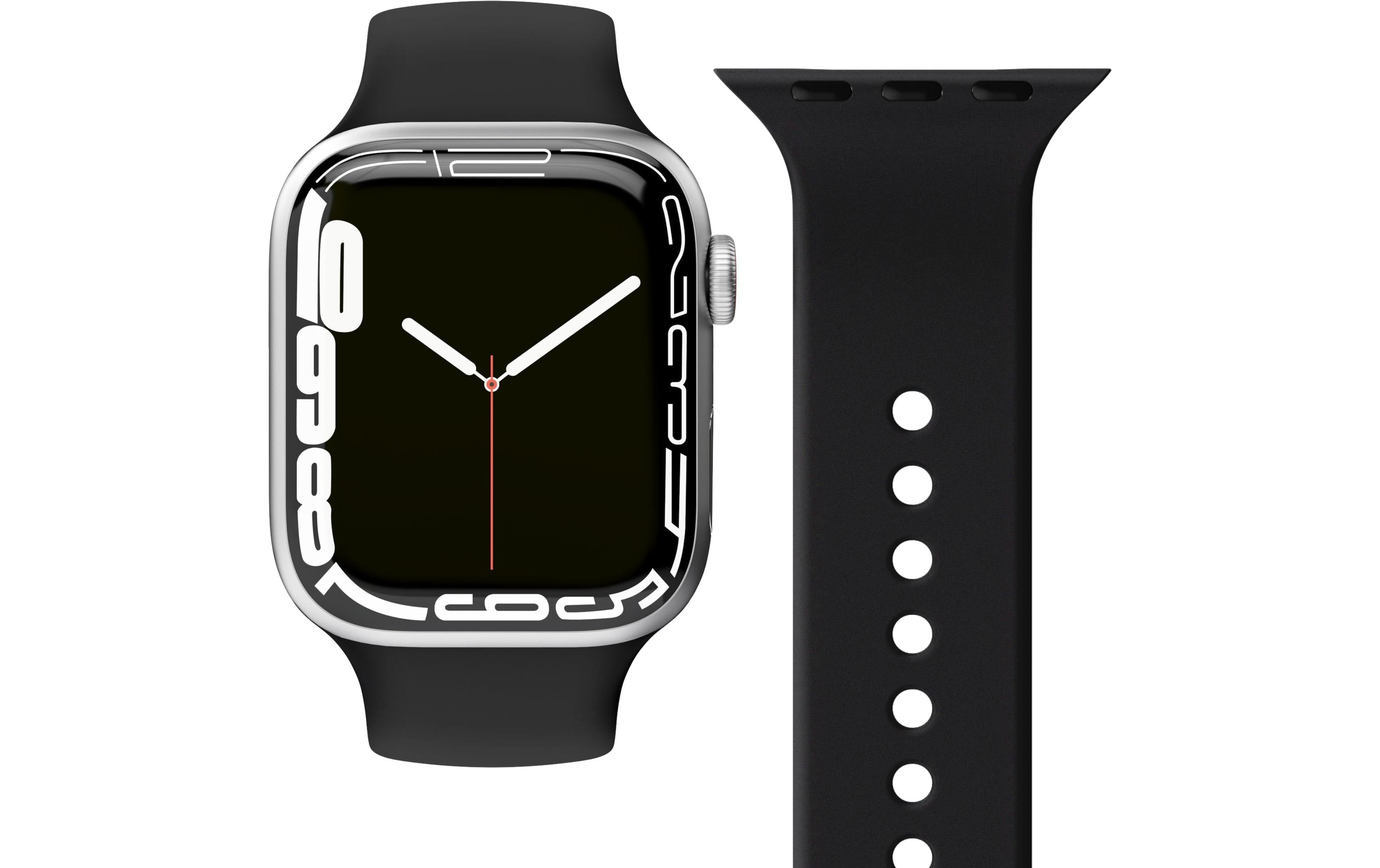 Vonmählen Silicon Loop 2, Black Apple Watch 44/45/46/49mm