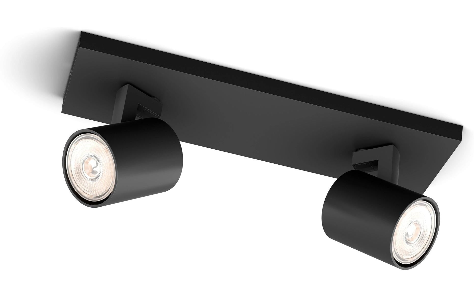 Philips RUNNER bar tube, black, 2x20W, 230V