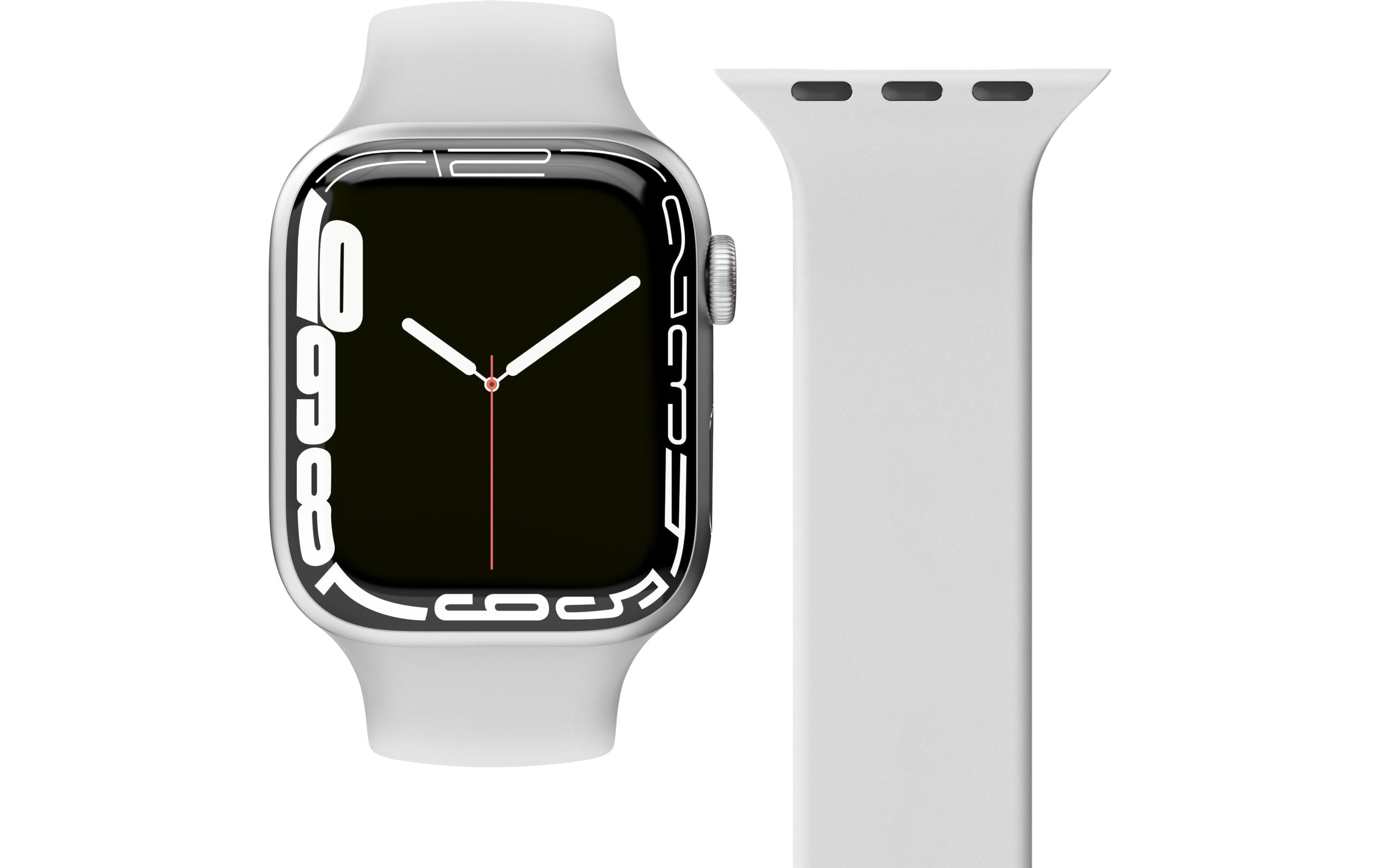 Vonmählen Solo Loop 2, Light Gray (S) Apple Watch 44/45/46/49mm
