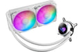 Asus ROG STRIX LC II 240 ARGB WH Liquid CPU Cooler, LCD, 2x120mm ARGB