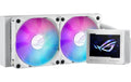 Asus ROG RYUJIN III 240 ARGB WH Liquid CPU Cooler, 3.5" LCD, 2x120mm ARGB