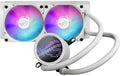 Asus ROG RYUO III 240 ARGB WH Liquid CPU Cooler, LCD, 2x120mm ARGB