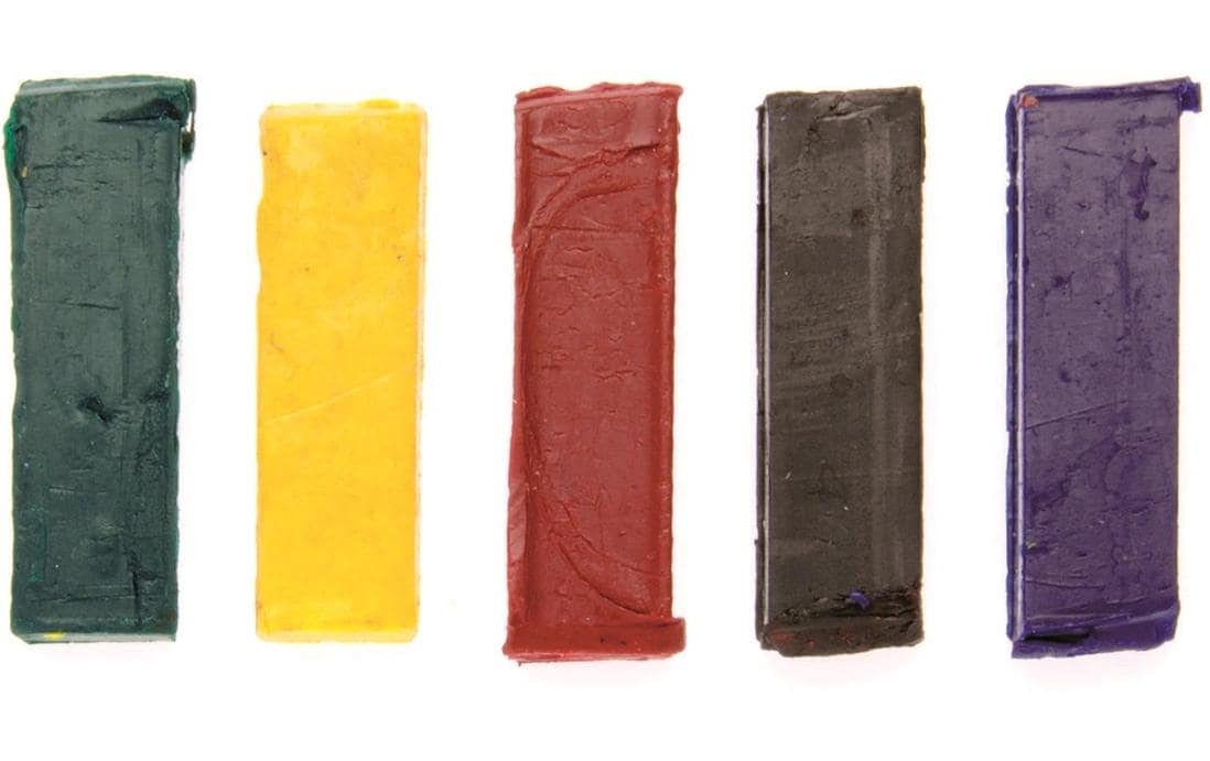 Glorex Wachsfarbpigmente Set 5 Farben (mischbar)