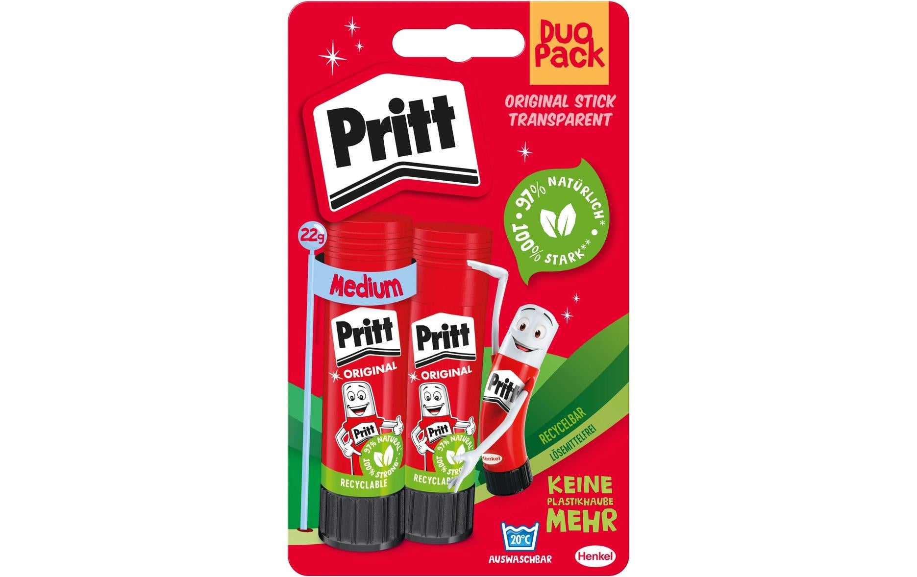 Pritt Klebestift 22g 2 Stück