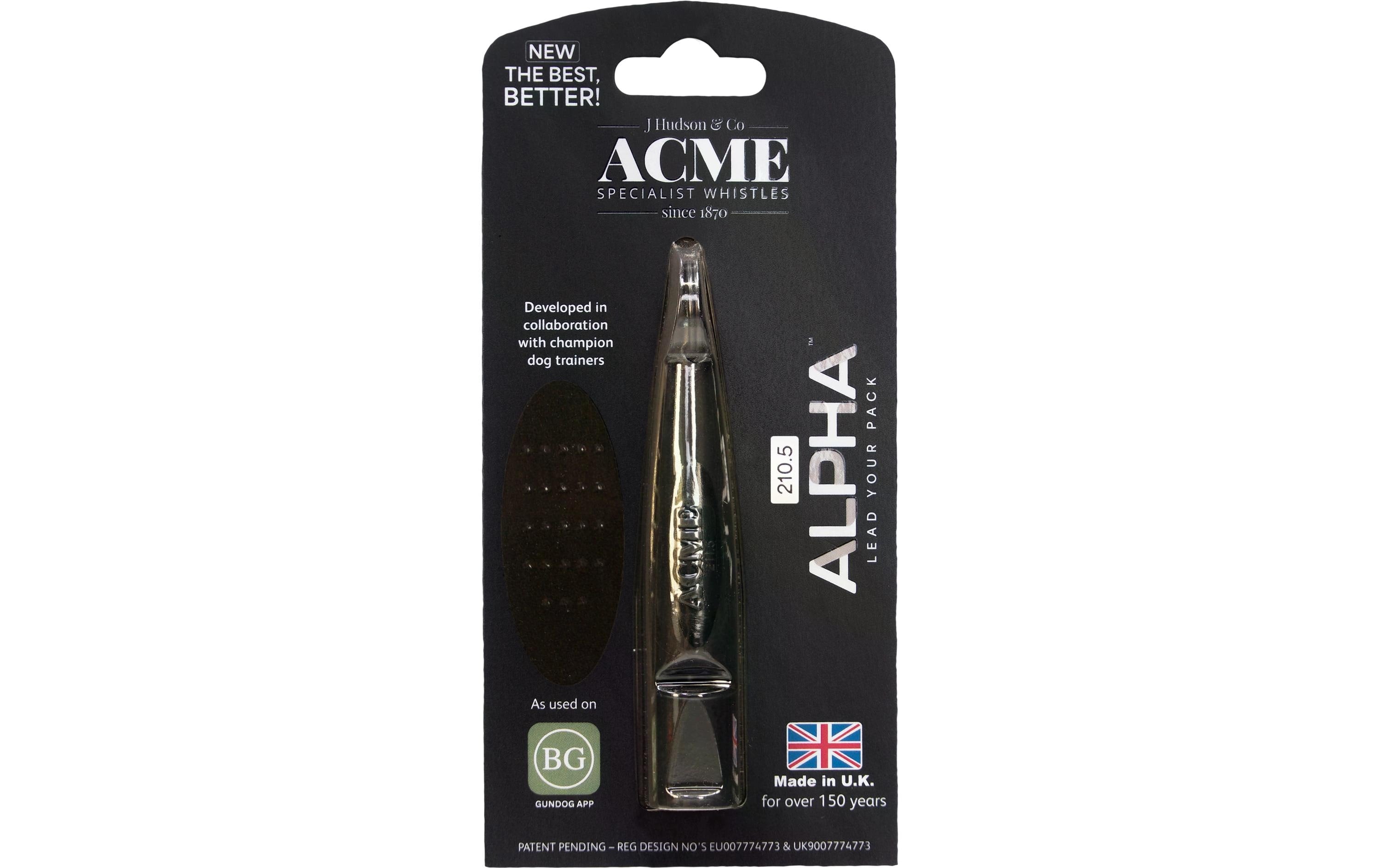 Acme Alpha Hochfrequenzpfeife 210.5 schwarz