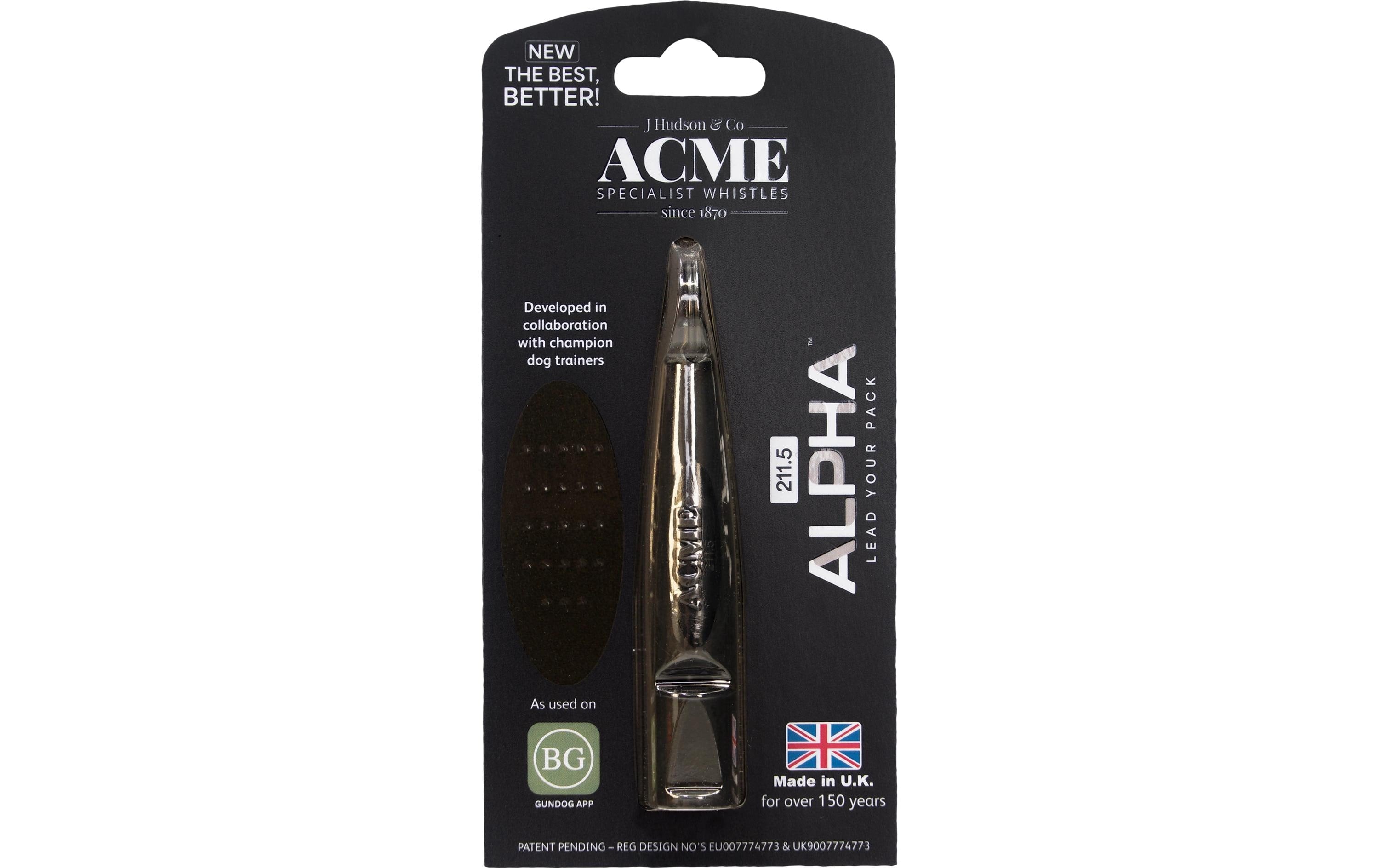 Acme Alpha Hochfrequenzpfeife 211.5 schwarz