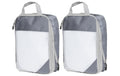 KOOR Packhilfen-Set Traamp Small 2-er Pack 2x 30x20x9cm, silbergrau
