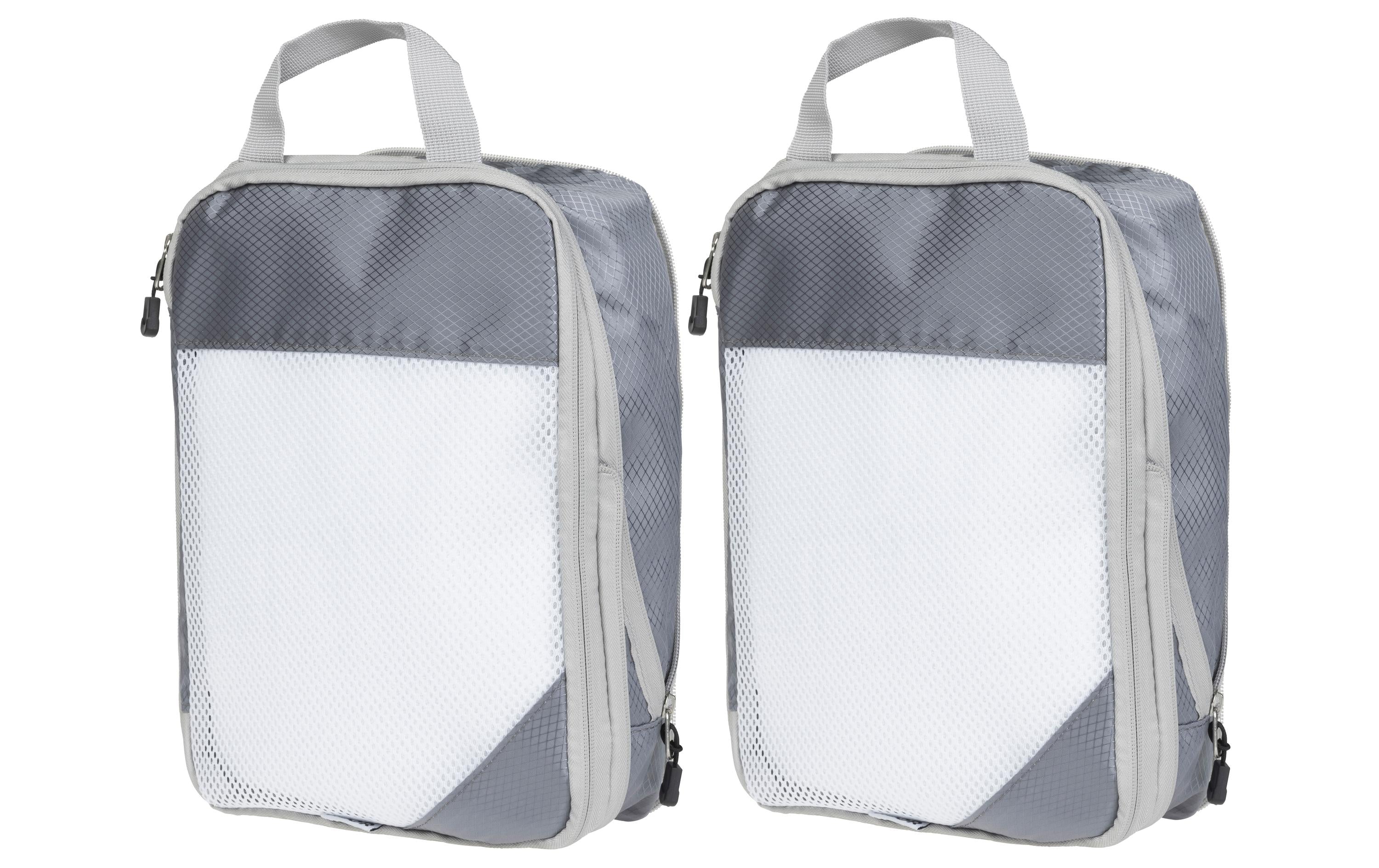 KOOR Packhilfen-Set Traamp Small 2-er Pack 2x 30x20x9cm, silbergrau