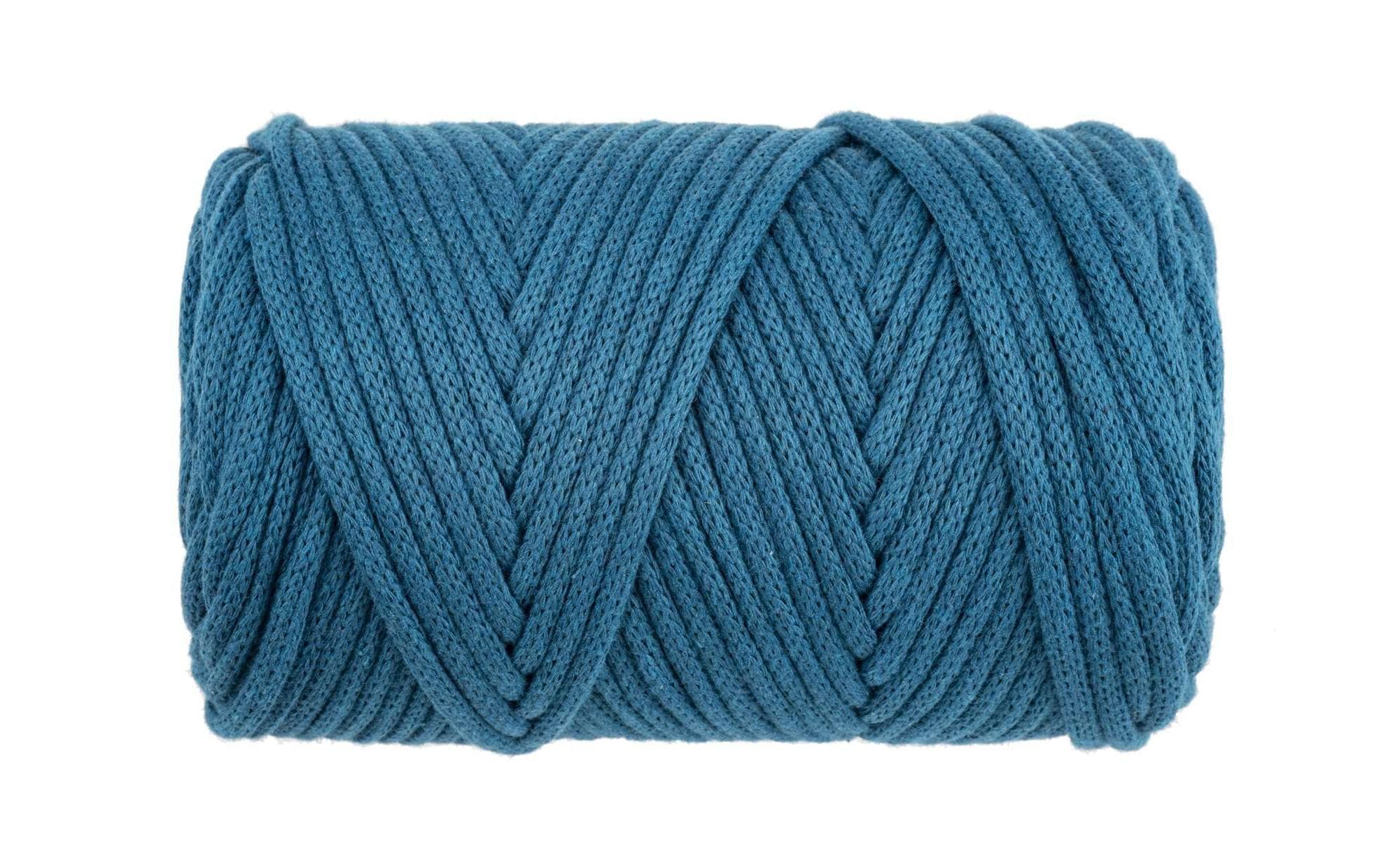 Glorex Makramee Cord gewebt 3mm, 250g, türkis