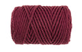 Glorex Makramee Rope gedreht 3mm, 250g, bordeaux