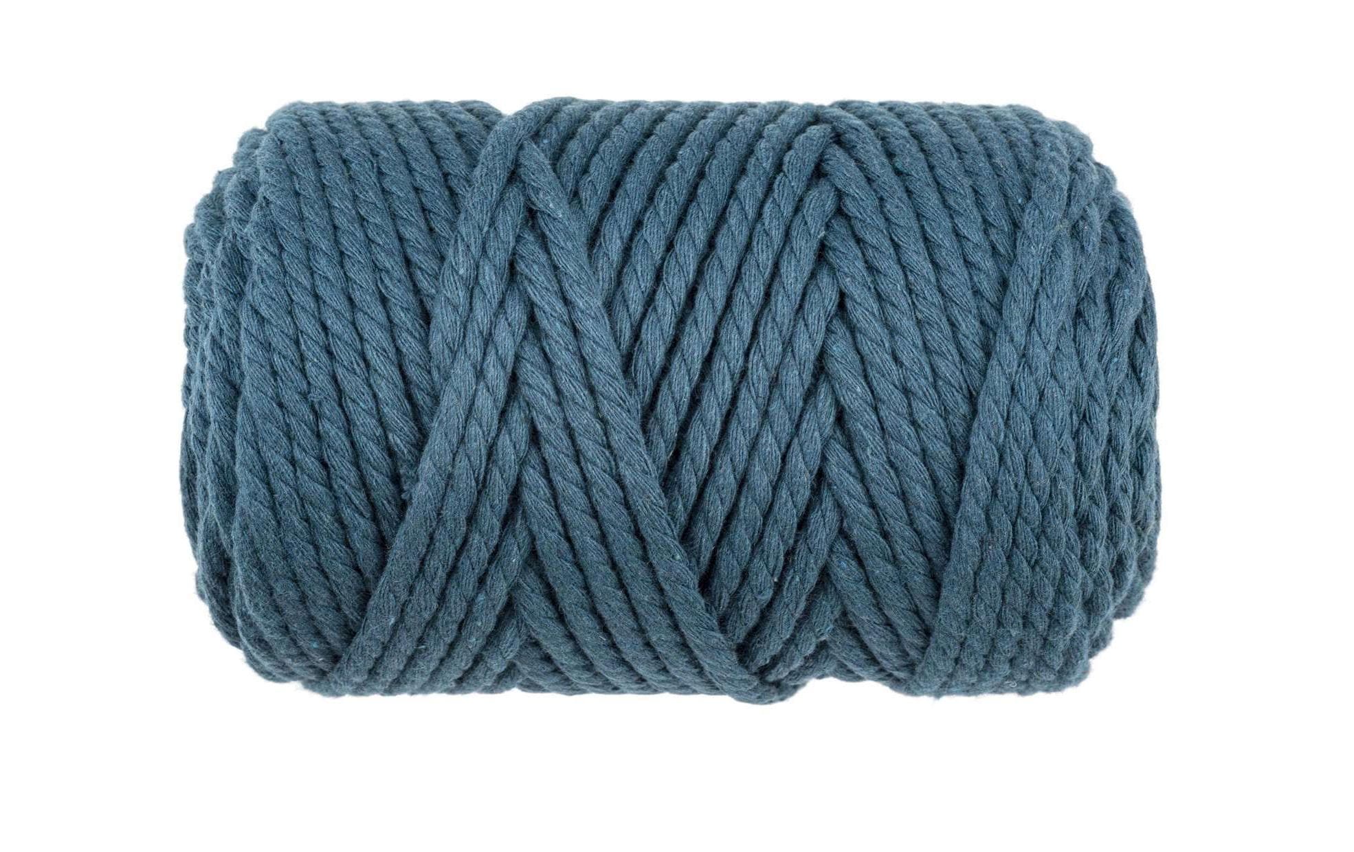 Glorex Makramee Rope gedreht 3mm, 250g, türkis