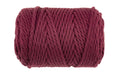 Glorex Makramee Rope gedreht 5mm, 500g, bordeaux