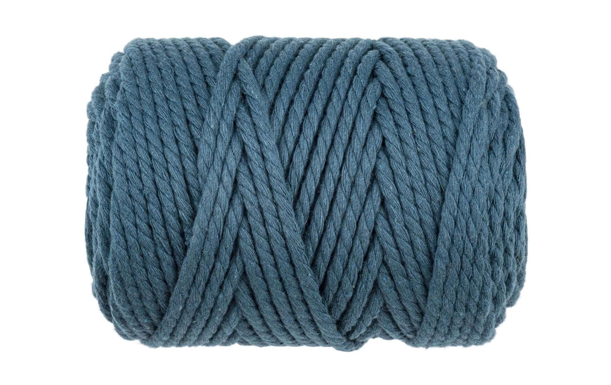 Glorex Makramee Rope gedreht 5mm, 500g, türkis