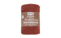 Glorex Makramee Cotton 2mm, 250g, 80% Coton, 20% Viskose, tecotta