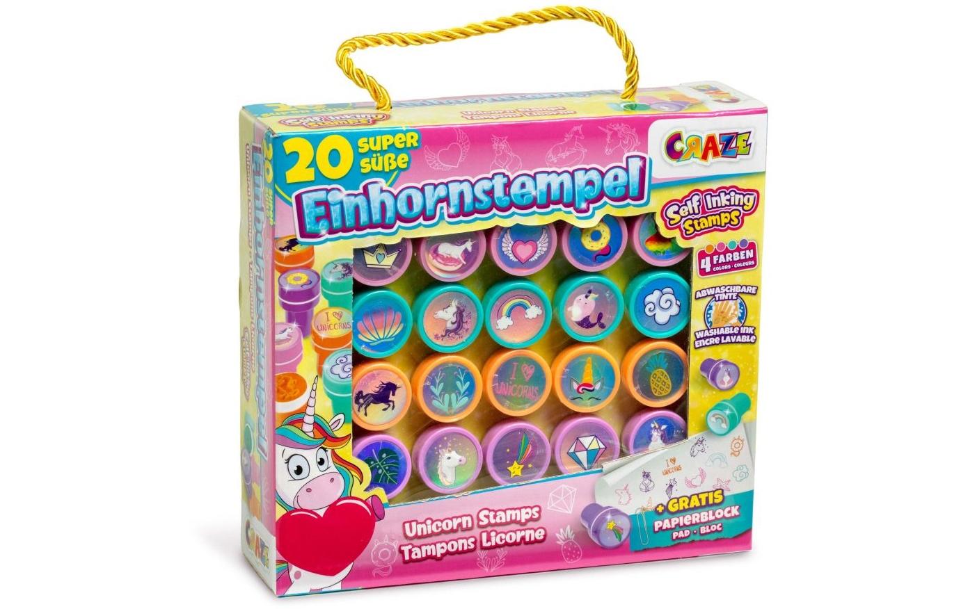 Stempel Einhorn 20 Stück