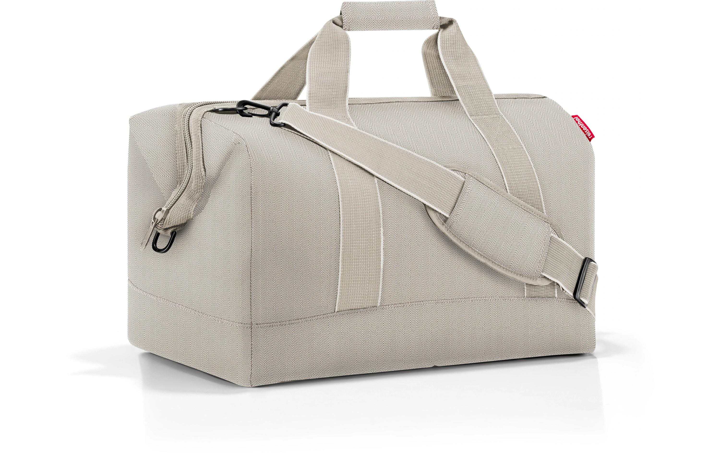 Reisenthel Schultertasche Allrounder L 30 l herringbone sand, 52 x 39.5 x 29 cm