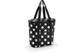 Reisenthel Einkaufstasche thermoshopper 15l dots white, 38 x 35 x 16 cm