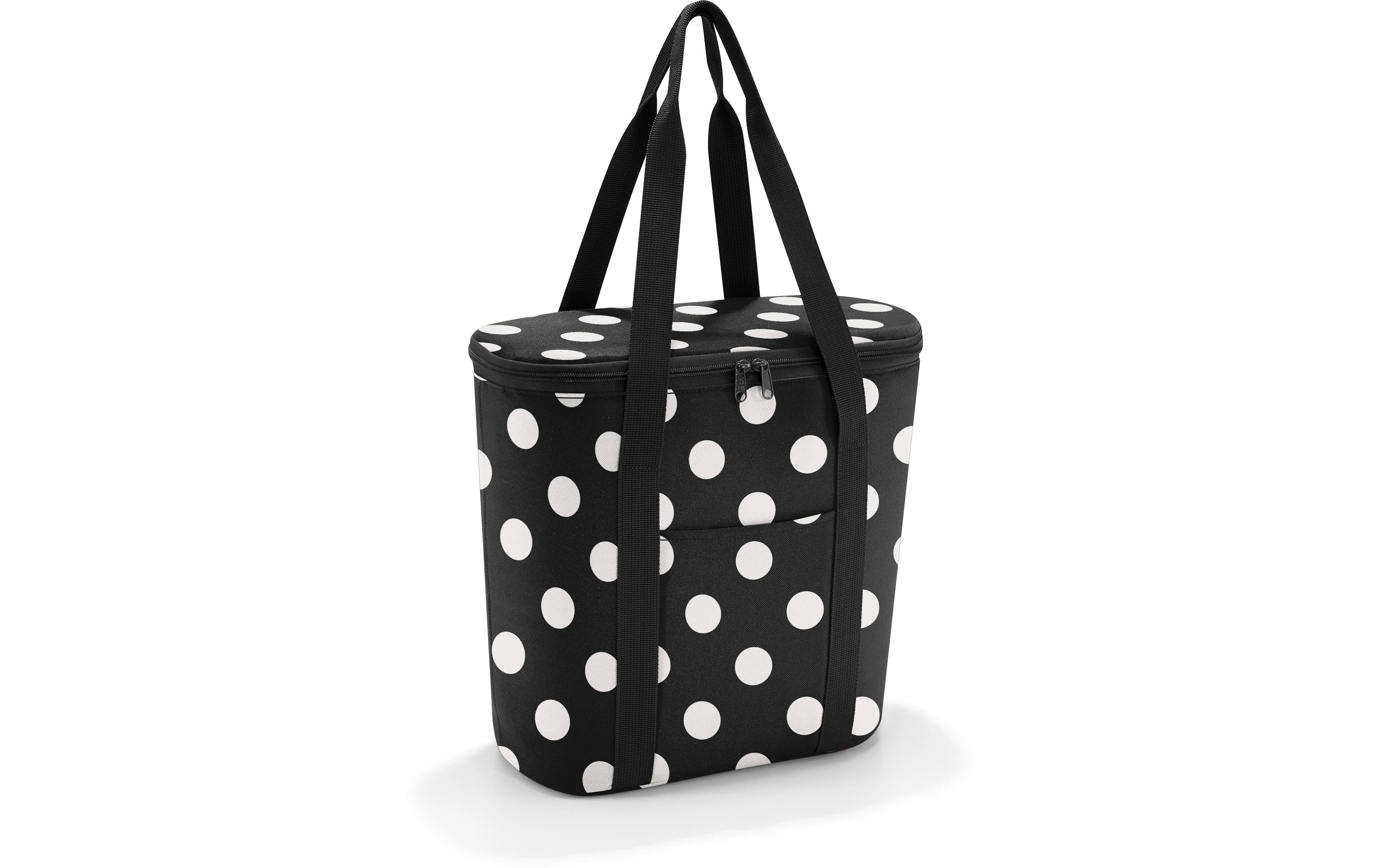 Reisenthel Einkaufstasche thermoshopper 15l dots white, 38 x 35 x 16 cm