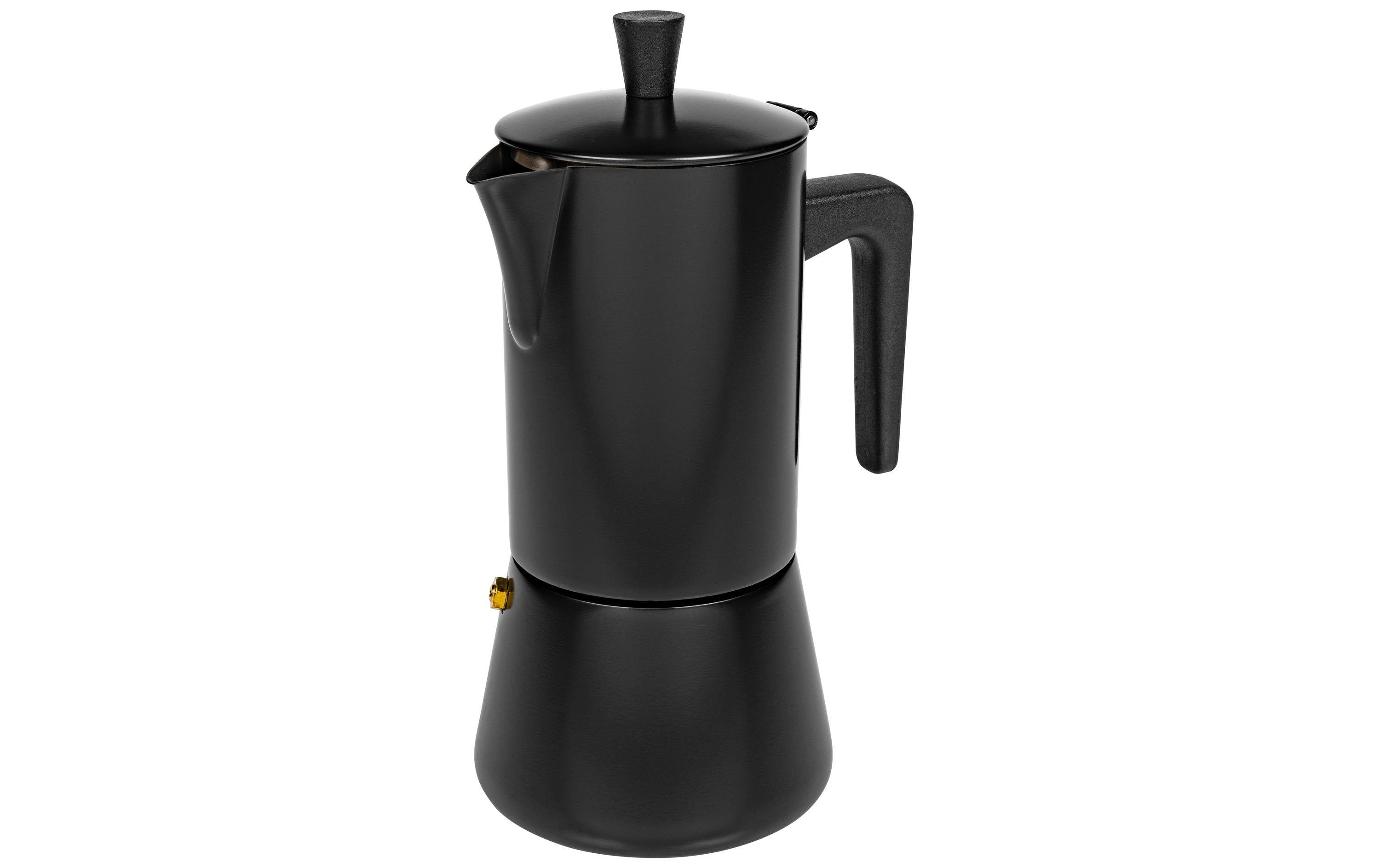FURBER Kaffeebereiter Espresso 300ml sw 6 Cup/300ml, schwarz