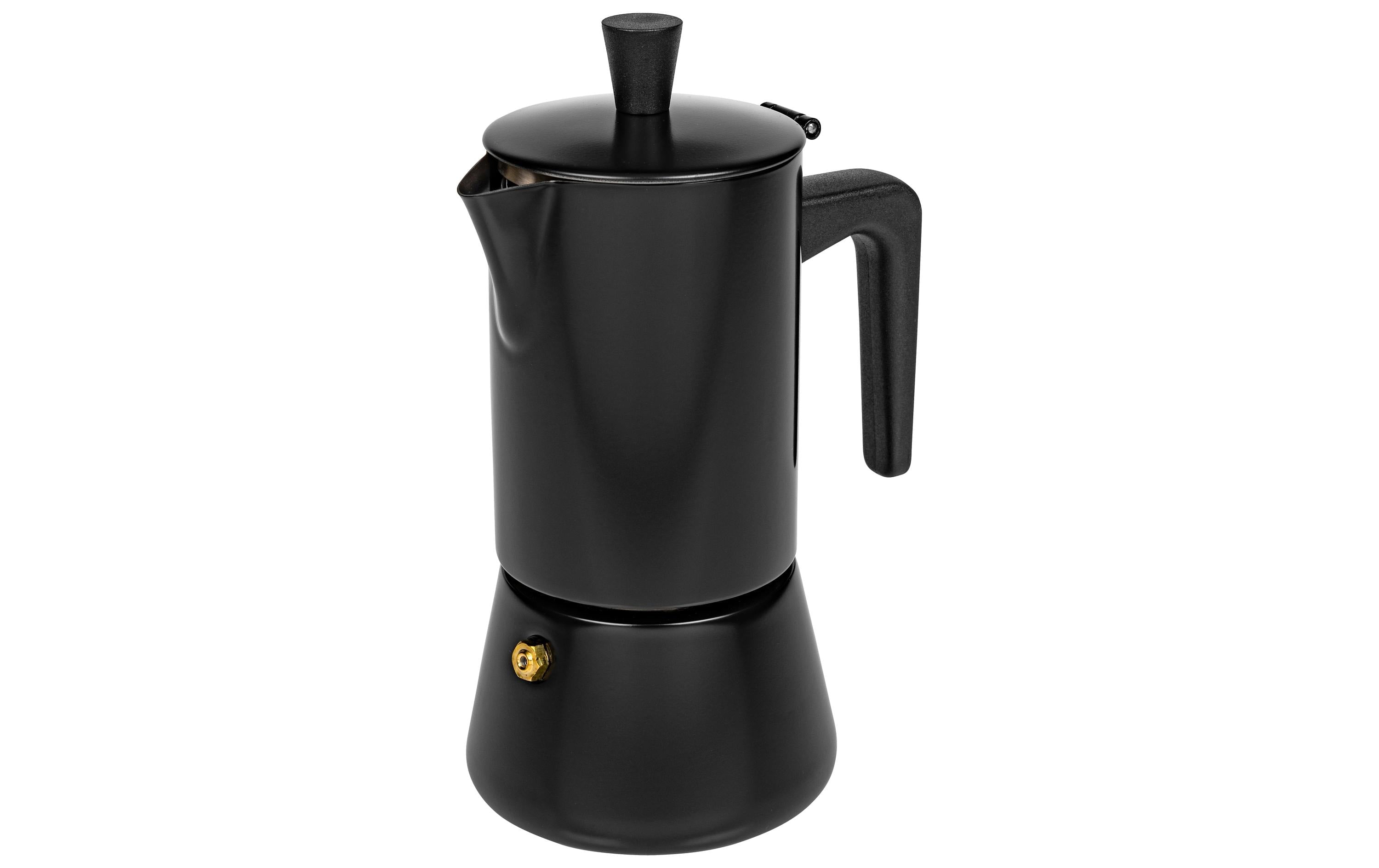 FURBER Kaffeebereiter Espresso 200ml sw 4 Cup/200ml, schwarz