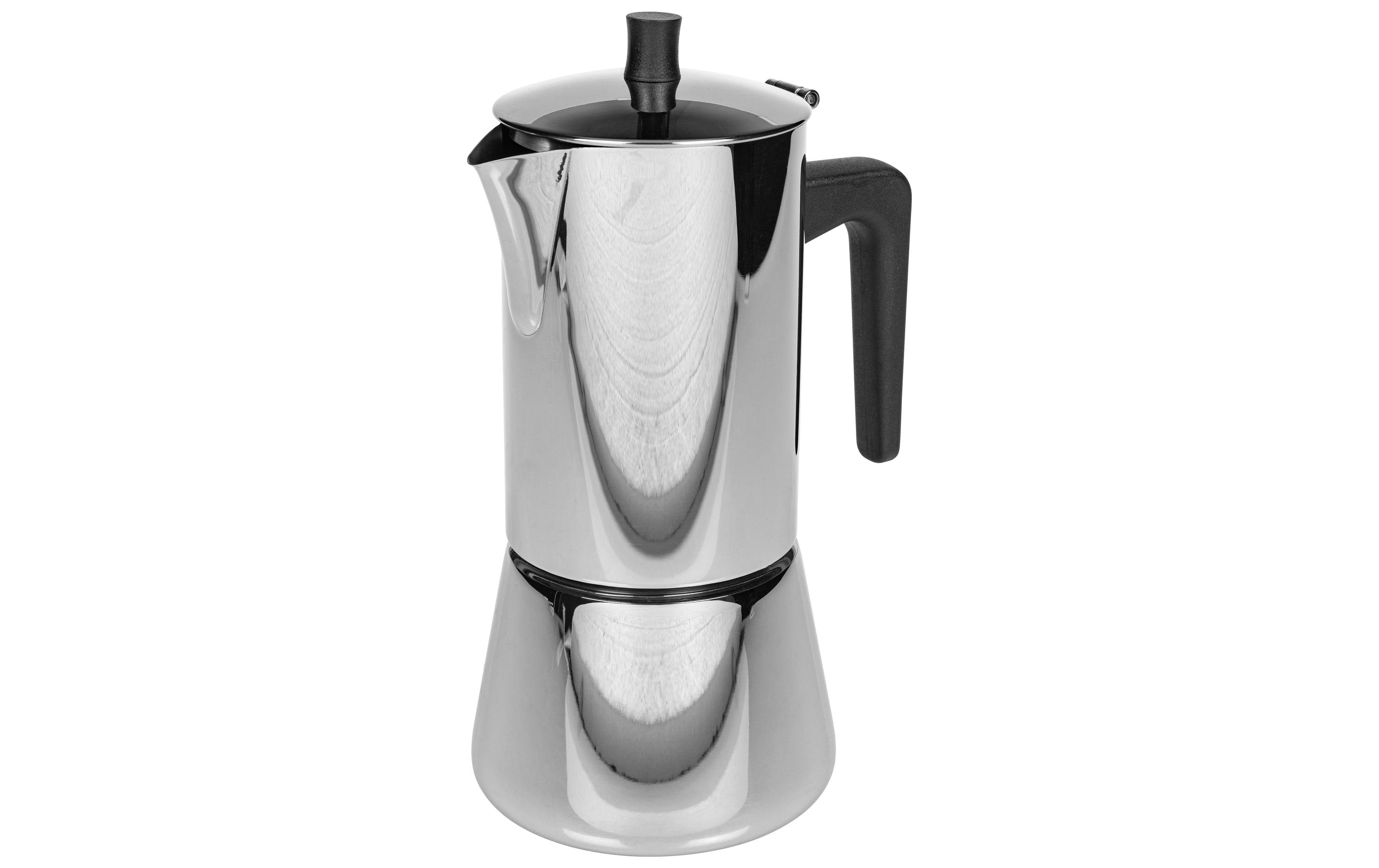 FURBER Kaffeebereiter Espresso 300ml Stahl 6 Cup/300ml, Stahl