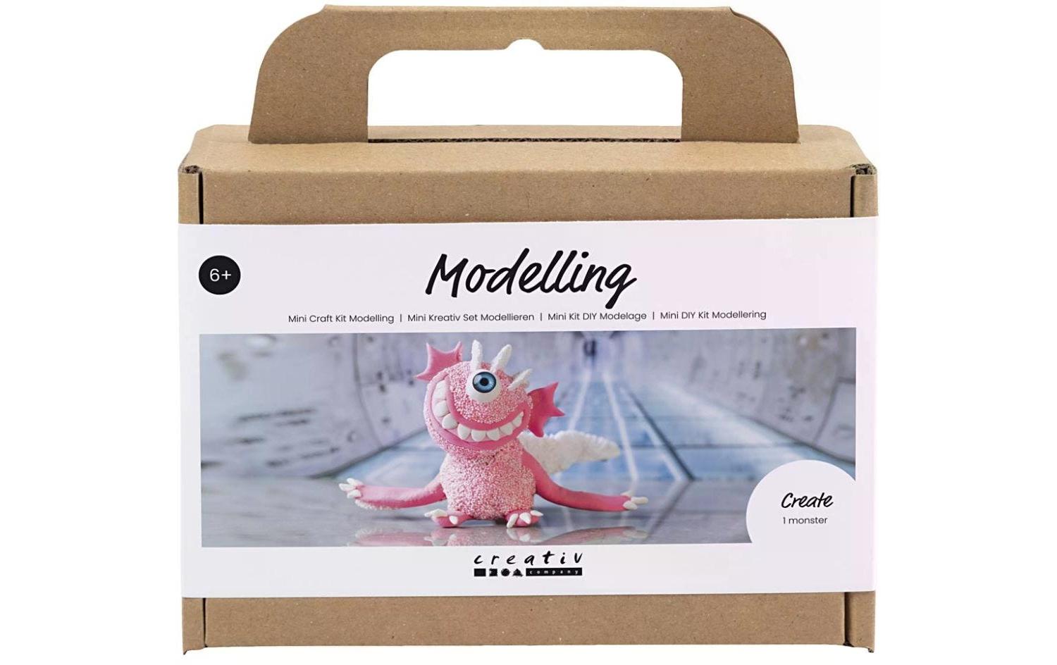 Creativ Company Mini Bastelset Modellieren Monster