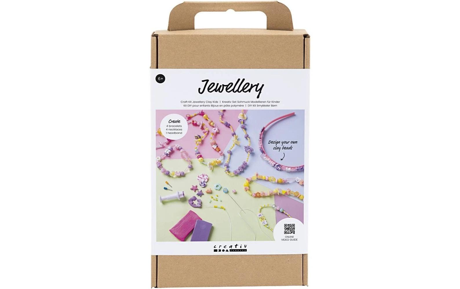 Creativ Company Bastelset Schmuck / Knete ab 6+