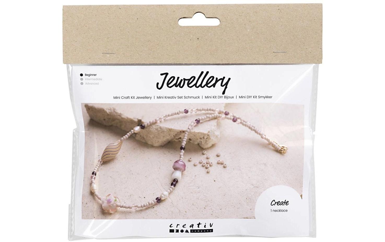 Creativ Company Mini Bastelset Schmuck Rosétöne