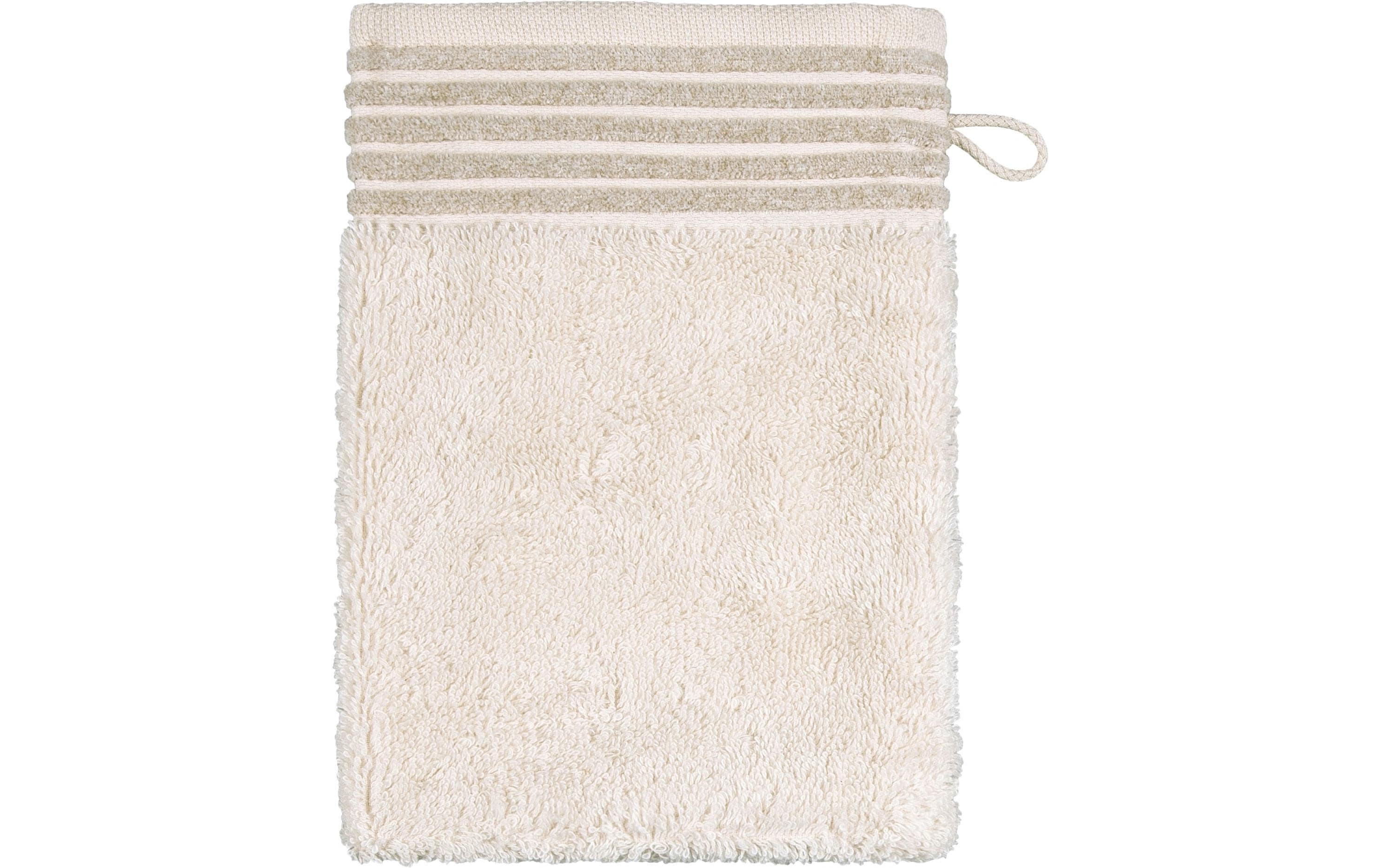 Möve Waschhandschuh Wellness 20x15cm, 100% Baumwolle, Nature