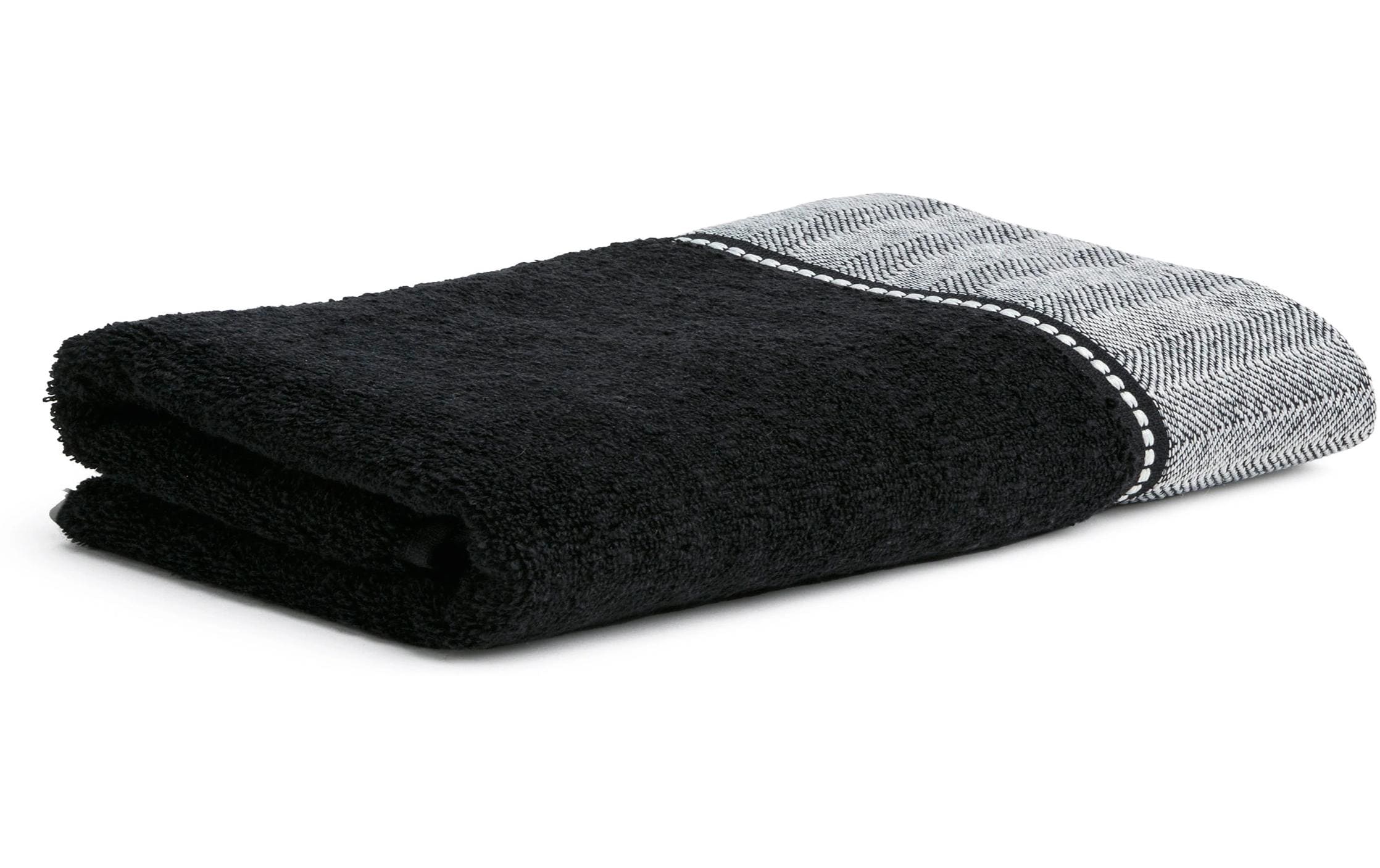 Möve Duschtuch Brooklyn 80x150cm, black