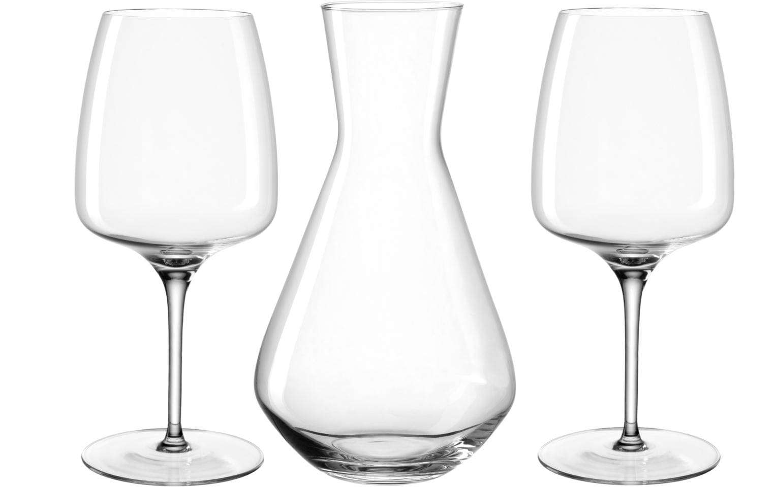 Leonardo Karaffe Cesti mit Weingläser 3tl 1 Karaffe + 2Weingläser