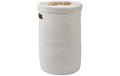 Aquanova Wäschekorb Otis, 60L, Ivory 37x55 cm (DxH), 35%CO, 65%Polyester
