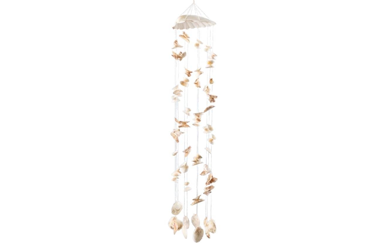 Dekomat Windspiel Muscheln 75x12cm (LxD), mit S-Haken