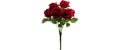 Dekomat Rosenstrauss Rot 40 cm Lang