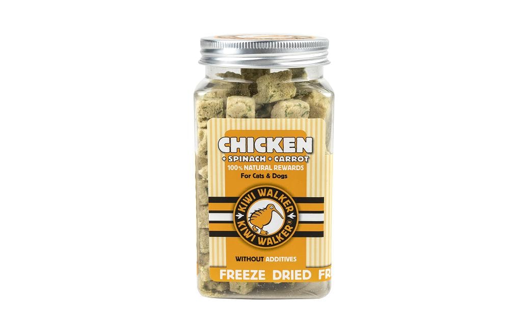 Kiwi Walker Snack Huhn,Spinat&Karotte 65g Gefriergetrocknet