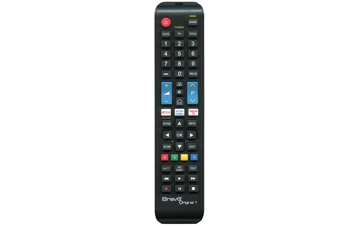 Bravo Fernbedieung ORIGINAL 1 als Ersatz für Samsung Fernbedienungen