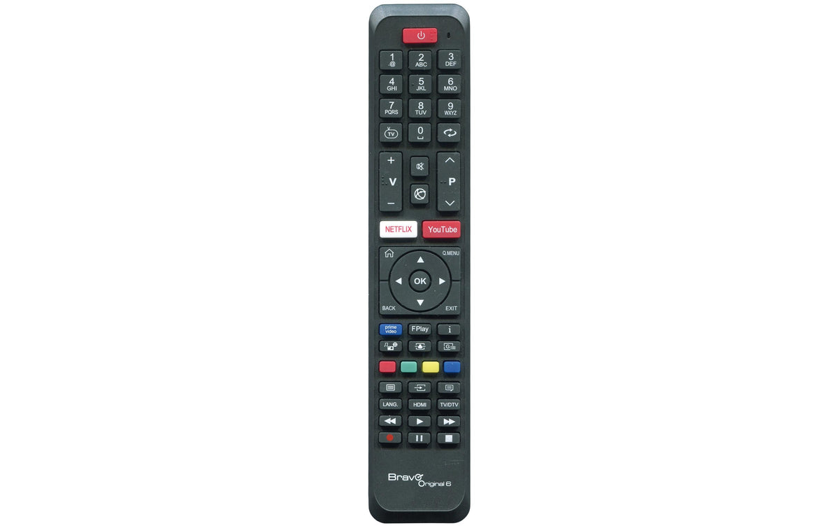 Bravo Fernbedieung ORIGINAL 6 als Ersatz für Telefunken + Fernbedienungen
