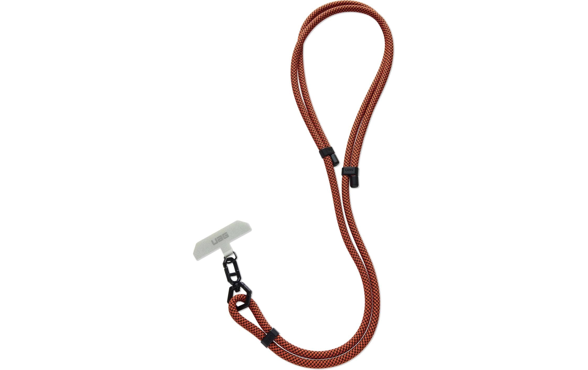 UAG Civilian Crossbody Slim Lanyard Universal, Rust/Black