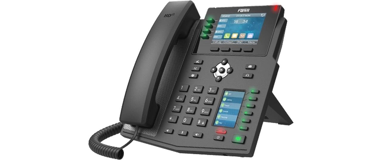 Fanvil X5U V2 Schwarz SIP-Tischtelefon