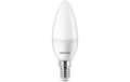 Philips LED Lampe 5.5W (40W) E14, B35, 470lm, 2700K, matt, 3er