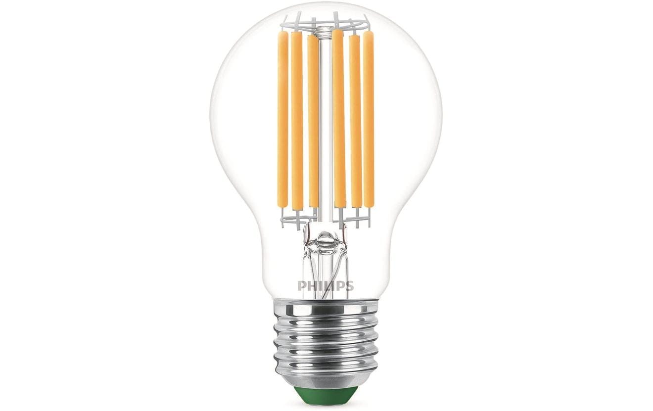 Philips LED Lampe 5.2W (75W) E27, A70, 3000K, klar