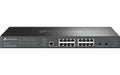 TP-Link SG3218XP-M2: 16Port man.Switch 2 Port 10GE SFP, 8 Port PoE+